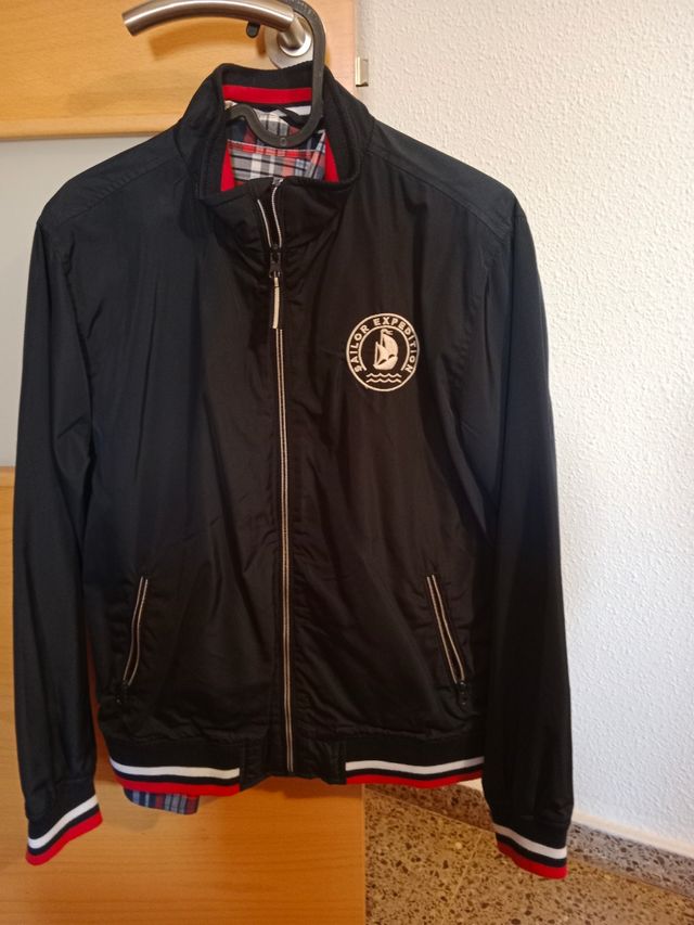 Conjunto cazadora y camisa cuadritos niño