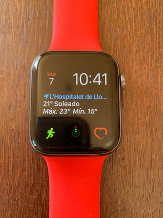 Apple watch 4 nike 44mm gps+lte de segunda mano por 195 EUR en Barcelona en  WALLAPOP