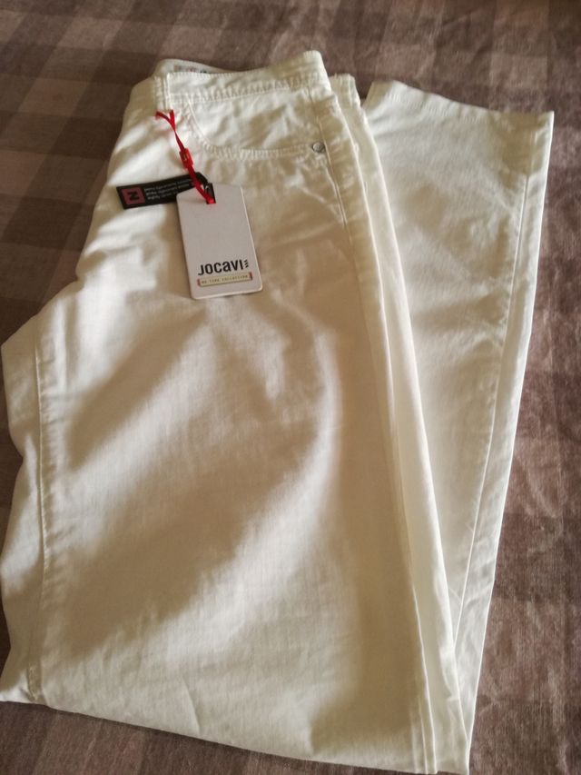 Pantalón Jocavi blanco T/36