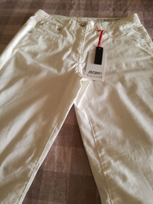 Pantalón Jocavi blanco T/36