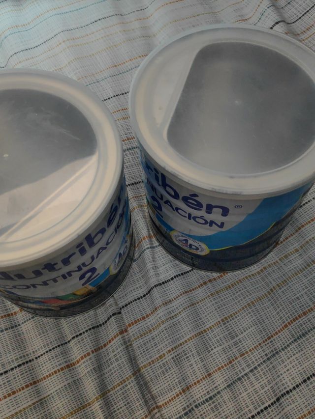 botes de leche infantil