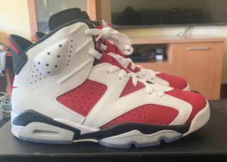 Zapatillas Air Jordan 6 carmine 42 de segunda mano por 290 EUR en  L\\'Hospitalet de Llobregat en WALLAPOP