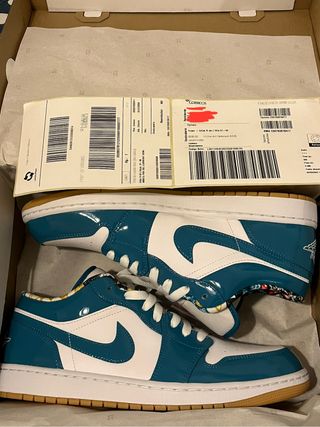Nike Air Jordan 1 Low Blue talla 45 de segunda mano por 150 EUR en Sevilla  en WALLAPOP