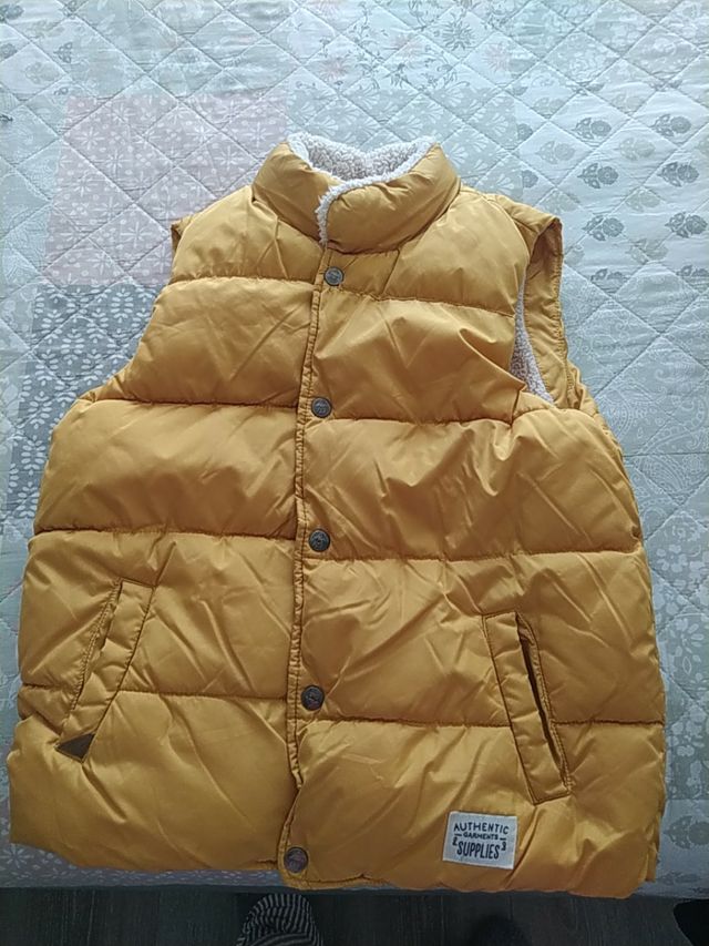 chaleco niño amarillo