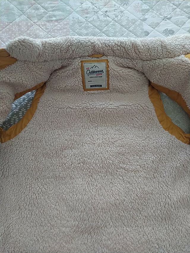 chaleco niño amarillo