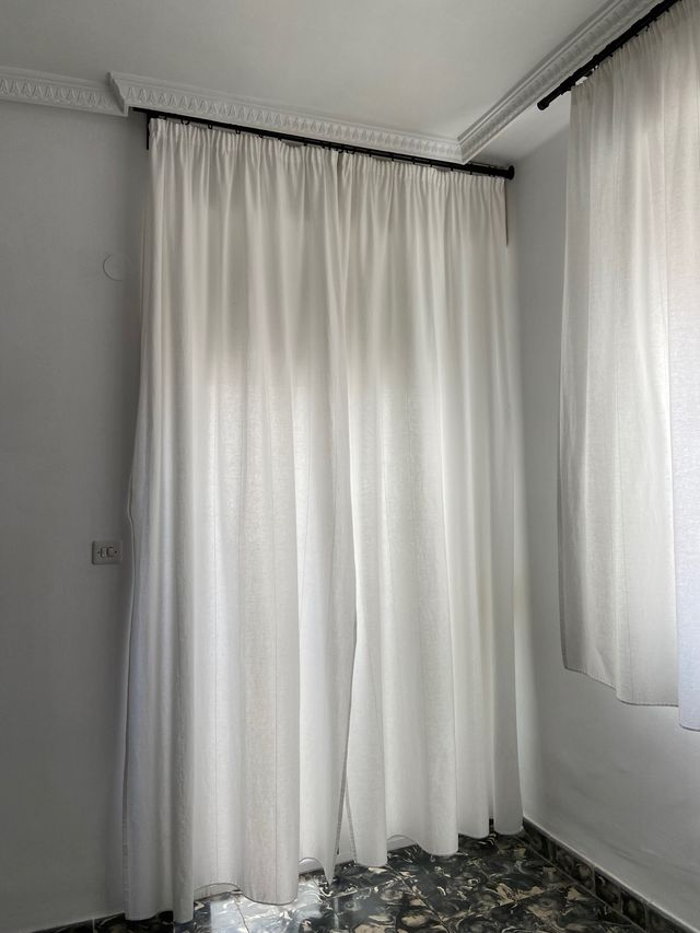 Juego cortinas + barras