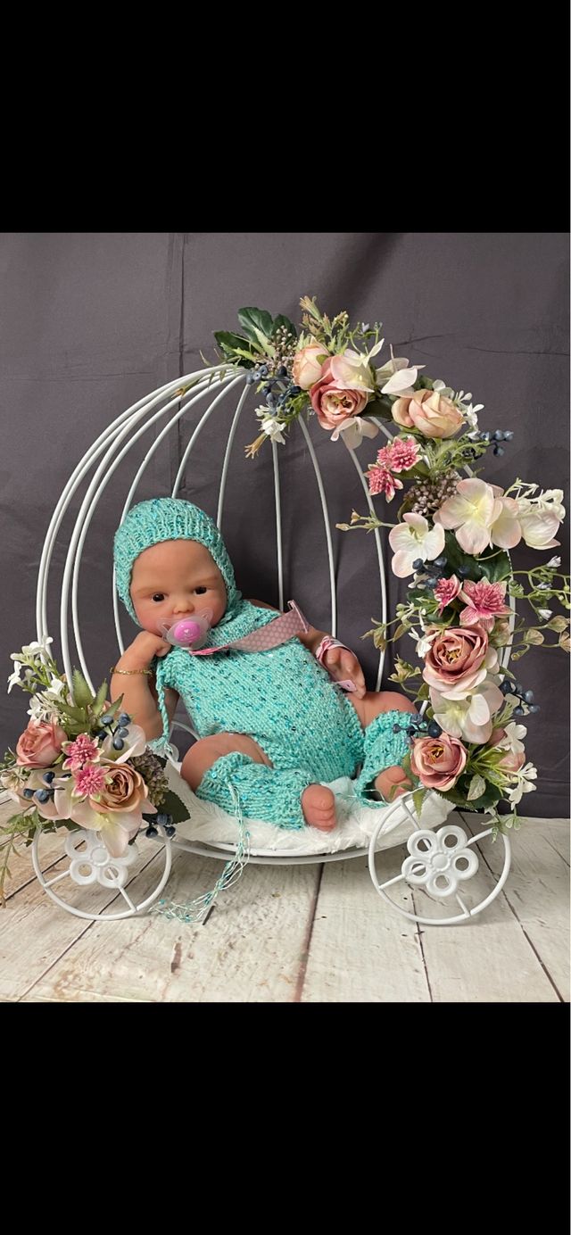 Reborn silicona 50 cm sistema pipí