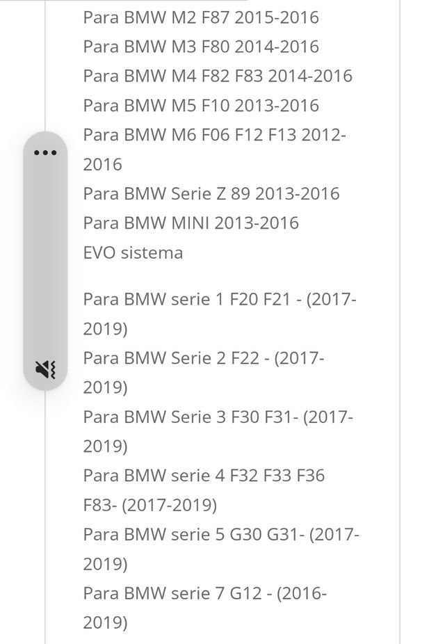 Modulo Android y Carplay bmw