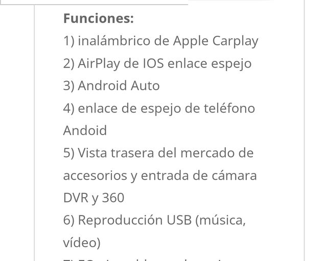 Modulo Android y Carplay bmw
