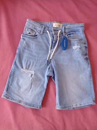 Bermuda hombre Pull\u0026amp;Bear de segunda mano por 15 EUR en Valencia en  WALLAPOP