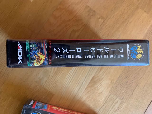 Juego AES World Heroes 2 SNK Neo Geo