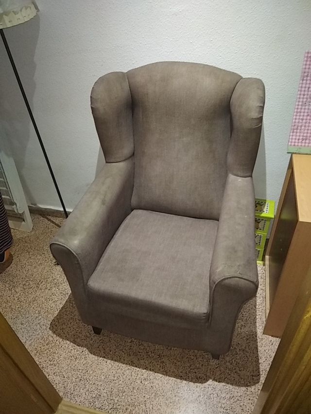 Sillón marrón