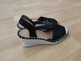 Zapatos de cuña esparto Marypaz de segunda mano por 6,5 EUR en Madrid en  WALLAPOP