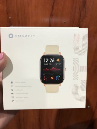 Amazfit Gts dorado de segunda mano por 20 EUR en Madrid en WALLAPOP