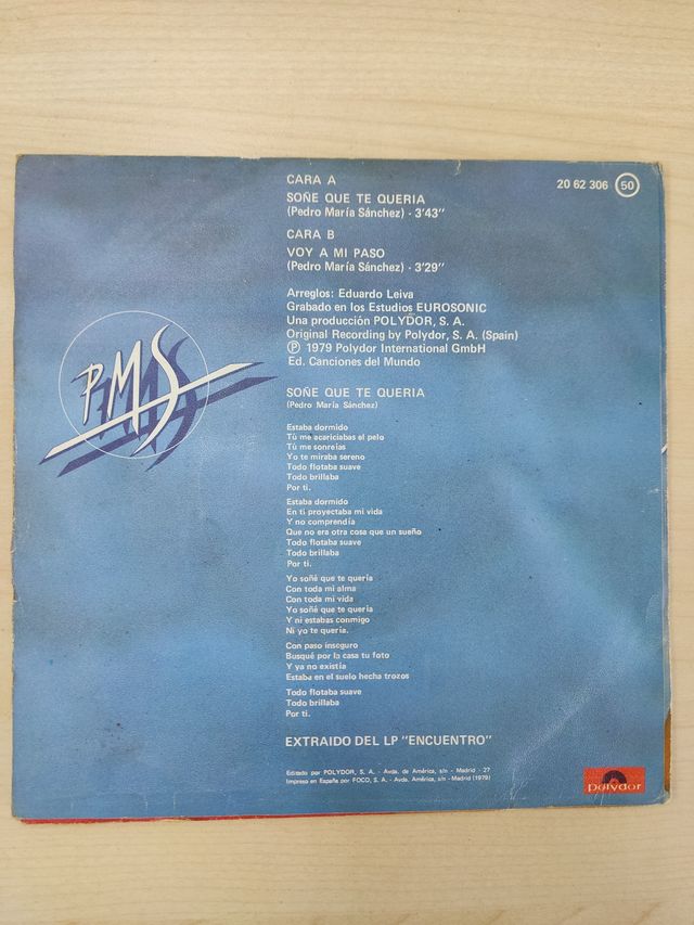 Soñe que te queria - Pedro Maria Sánchez