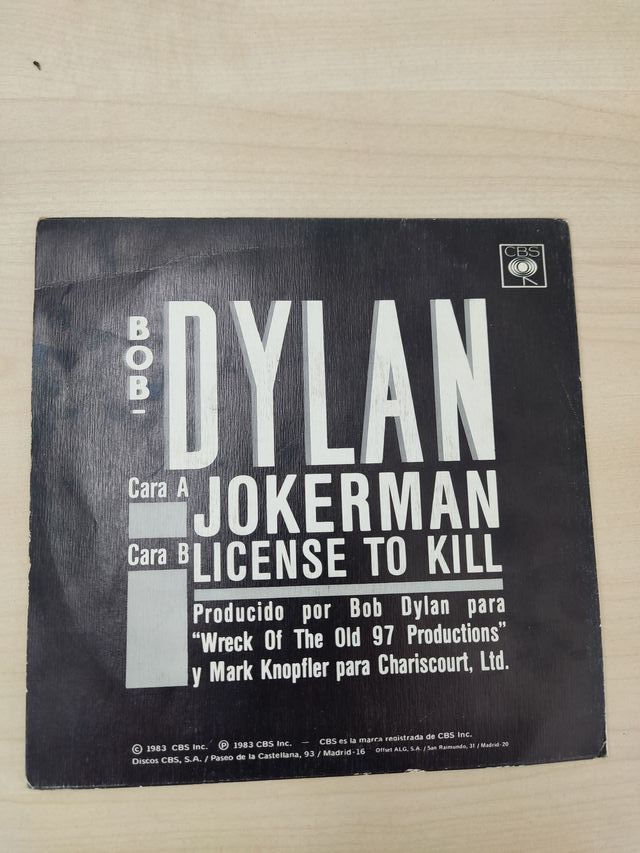 BOB DYLAN - JOKERMAN VINILO