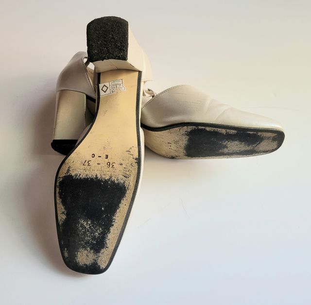 Zapatos de salón de piel