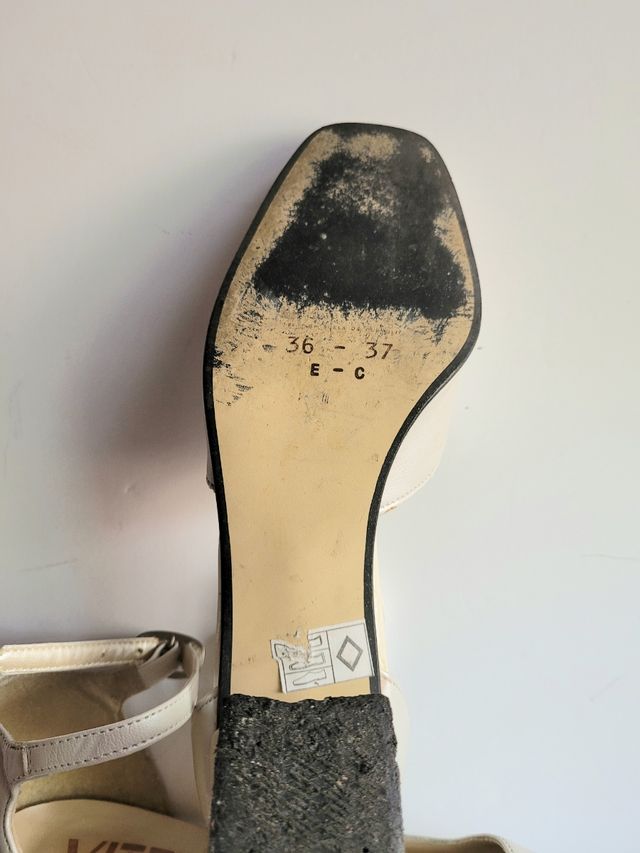 Zapatos de salón de piel