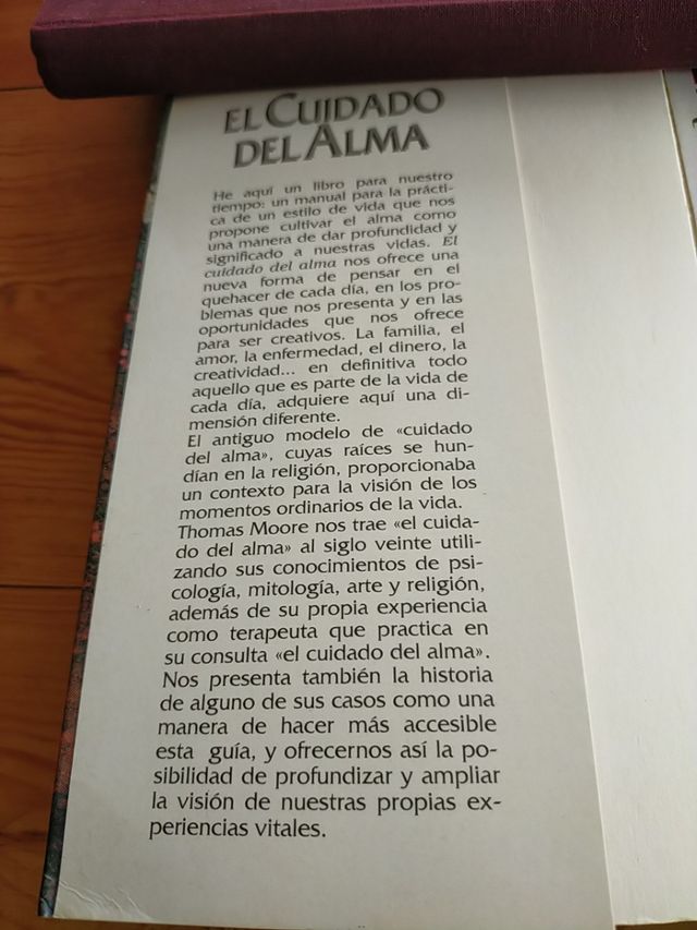 el cuidado del alma Thomas Moore