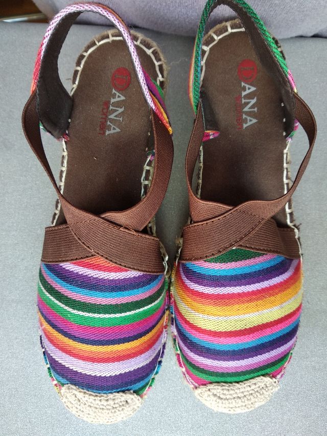 zapatillas esparto cuña 
