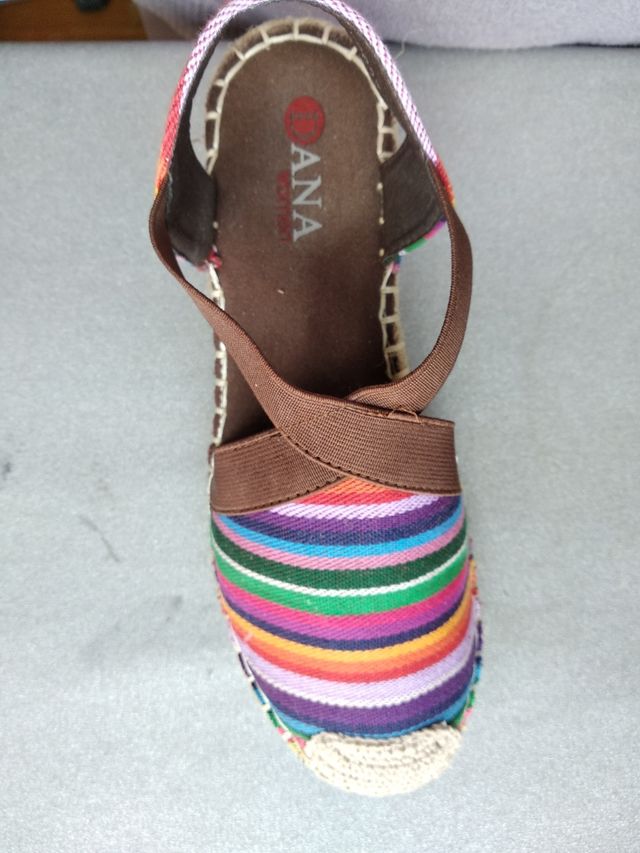 zapatillas esparto cuña 