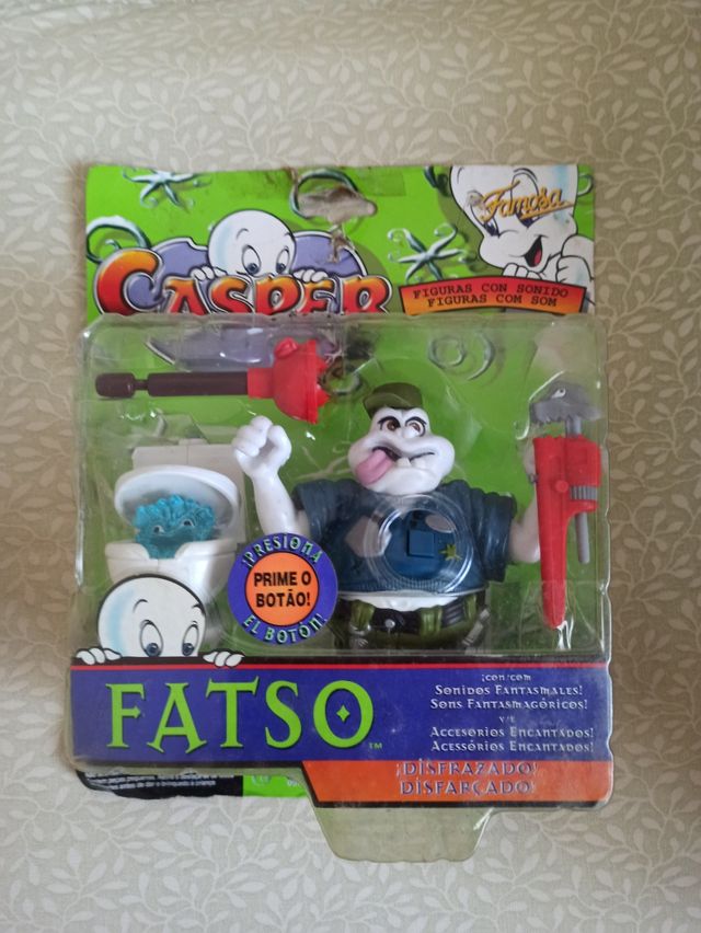 muñeco fatso en su blister, sin abrir nunca