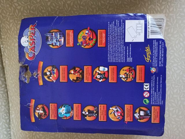 muñeco fatso en su blister, sin abrir nunca