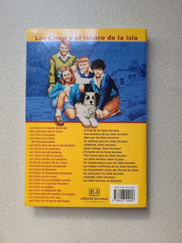 Los cinco y el tesoro de la isla