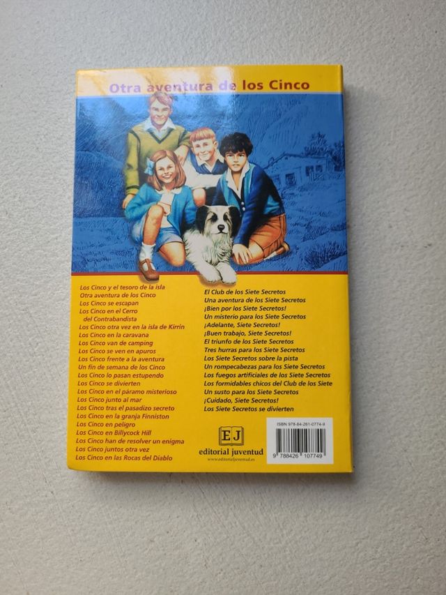 Otra aventura de Los Cinco.