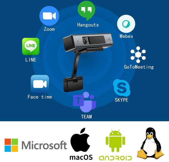 Camara Webcam Digital Ordenador PC Full HD