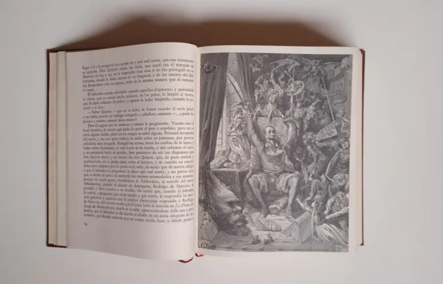 Antiguo Libro Don Quijote De La Mancha