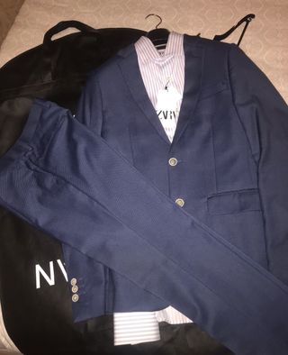 Traje de chaqueta hombre celop man de segunda mano por 80 EUR en Algeciras  en WALLAPOP