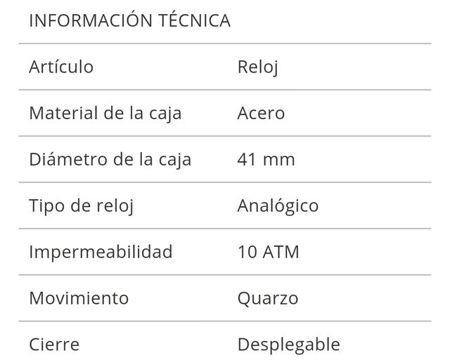RELOJ VICEROY (¡TOTALMENTE NUEVO A ESTRENAR
