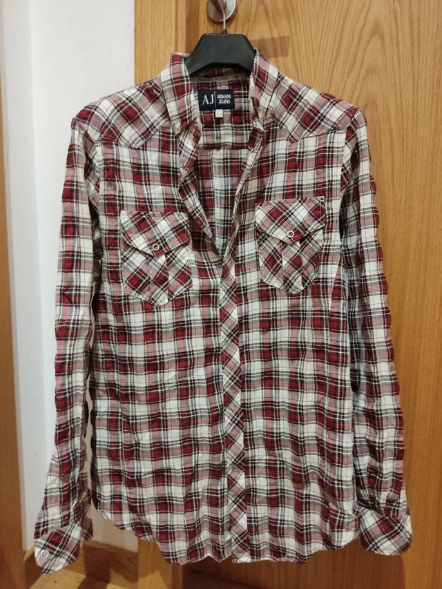 Camisa cuadros Armani Jeans