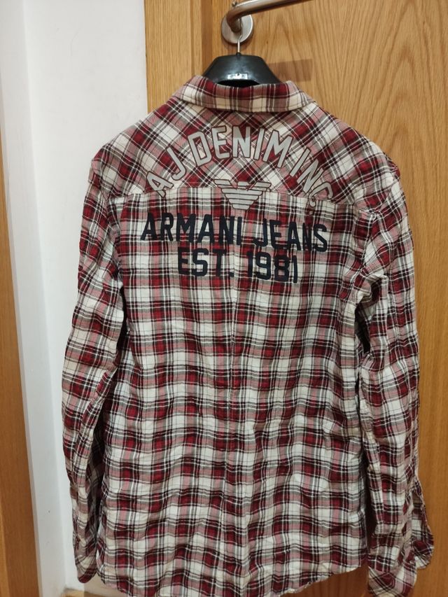 Camisa cuadros Armani Jeans