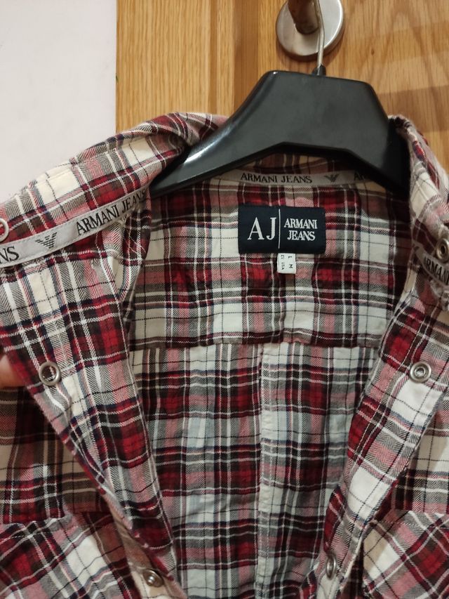 Camisa cuadros Armani Jeans