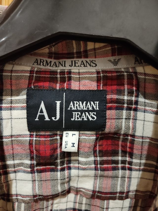 Camisa cuadros Armani Jeans