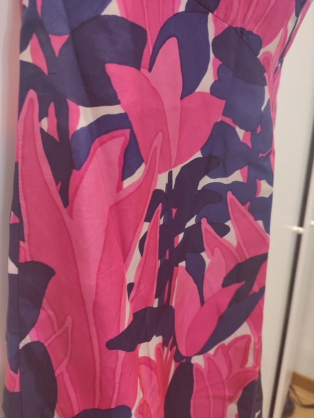 Vestido de fiesta floreado