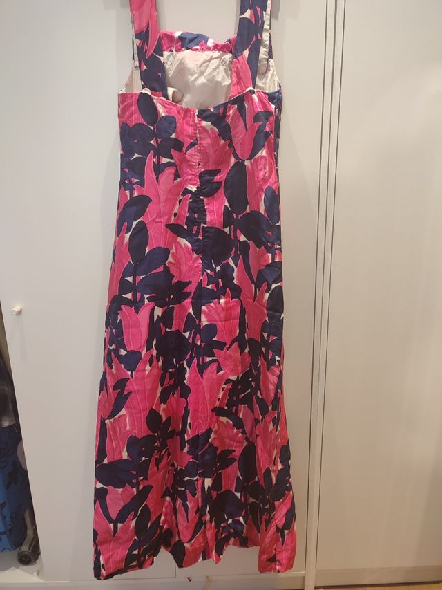 Vestido de fiesta floreado