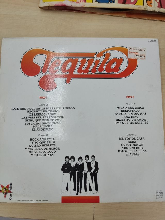 Vinilo Tequila