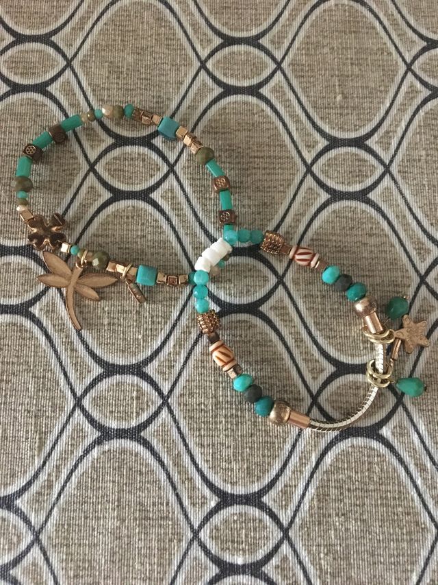 Set de 2 pulseras de bisuteria