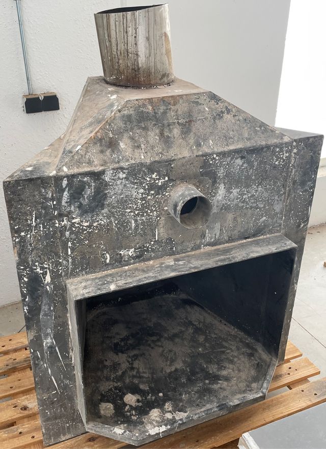 Chimenea de hierro