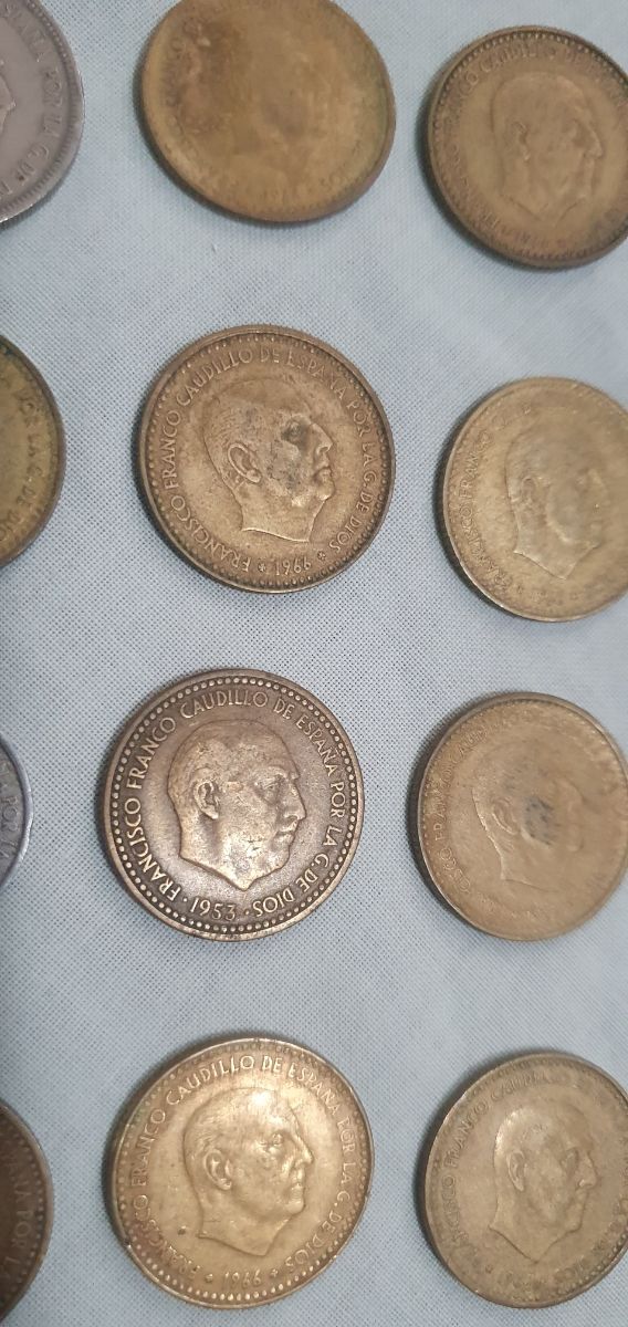 monedas Franco varios