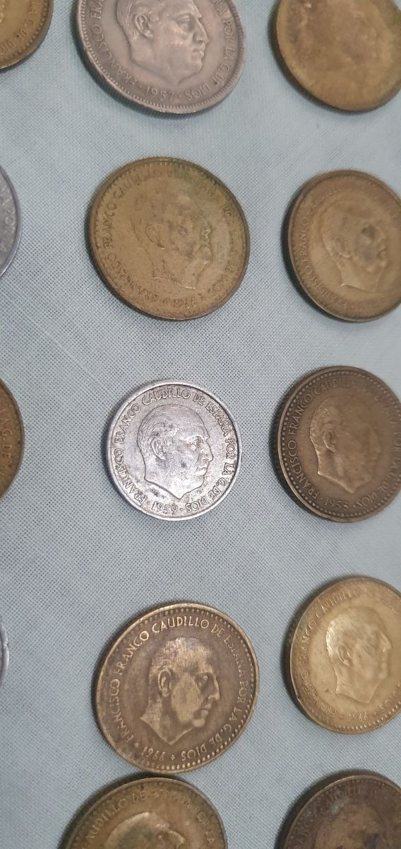 monedas Franco varios