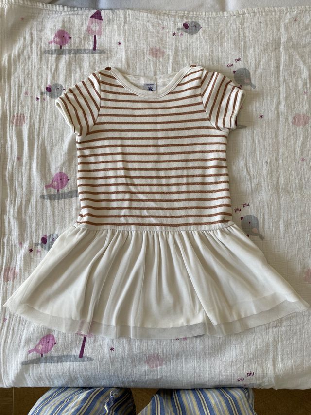 Vestido Petit Bateau 3 años
