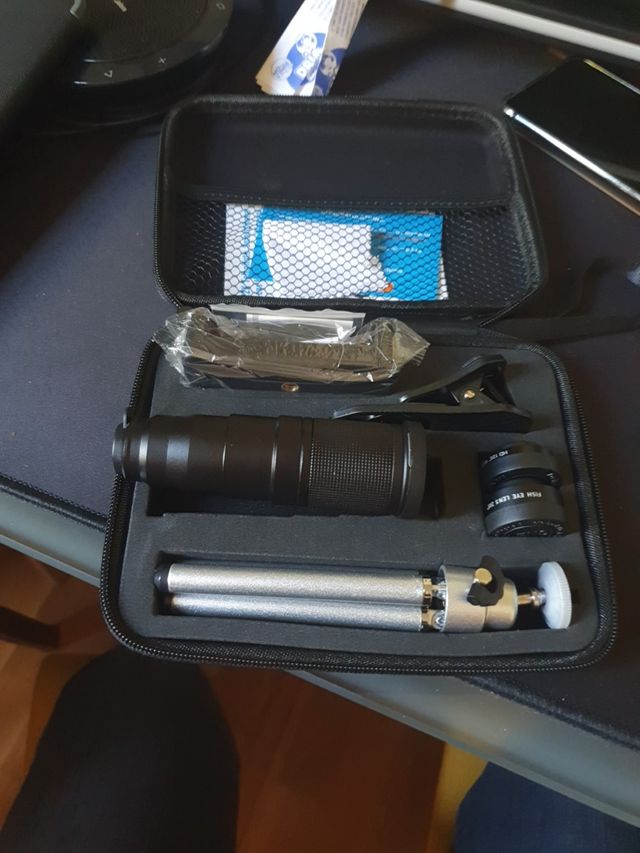 lentes adaptables a cualquier móvil y camara