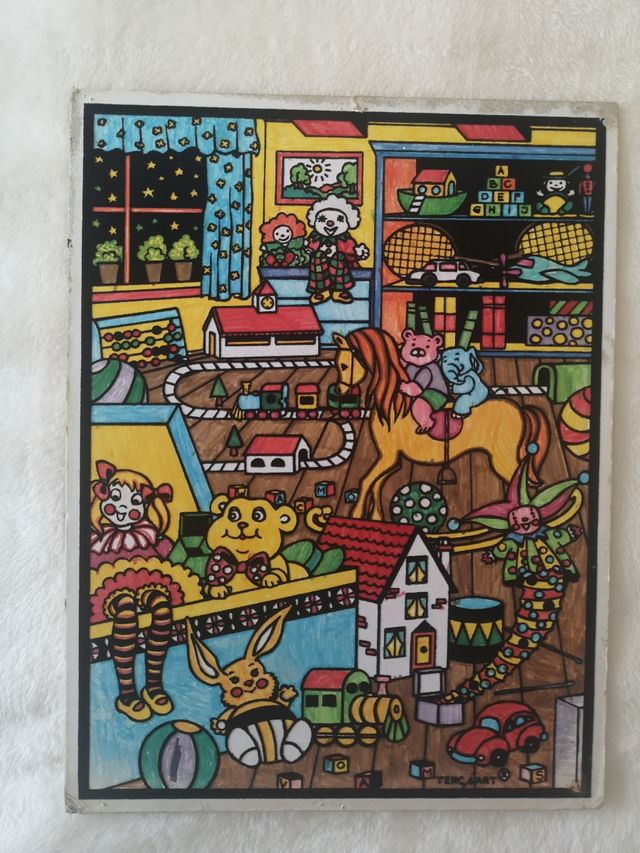 Cuadros pintados a mano