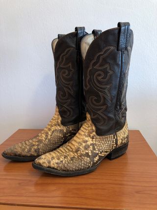 Botas cowboy de hombre talla 41\\/42 de segunda mano por 35 EUR en Tortosa  en WALLAPOP
