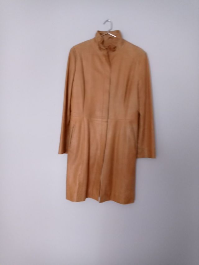 Cappotto in pelle