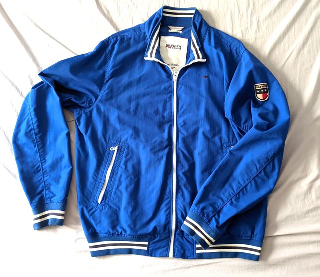 carousell denim jacket tommy hilfiger logo